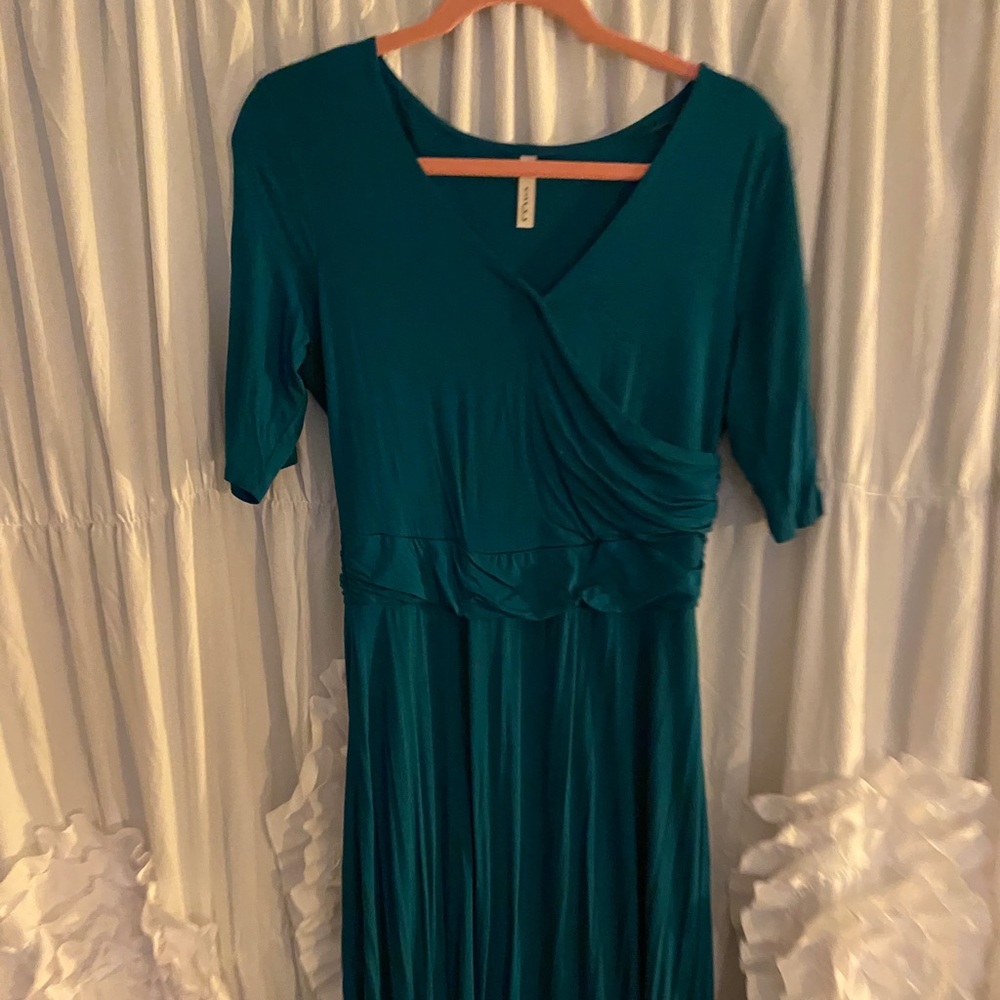 Teal Maxi Dress